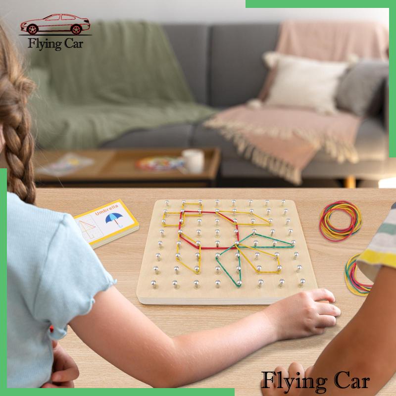 Bộ Đồ Chơi Hình Học Bằng Gỗ Theo Phương Pháp Montessori Cho Trẻ Em