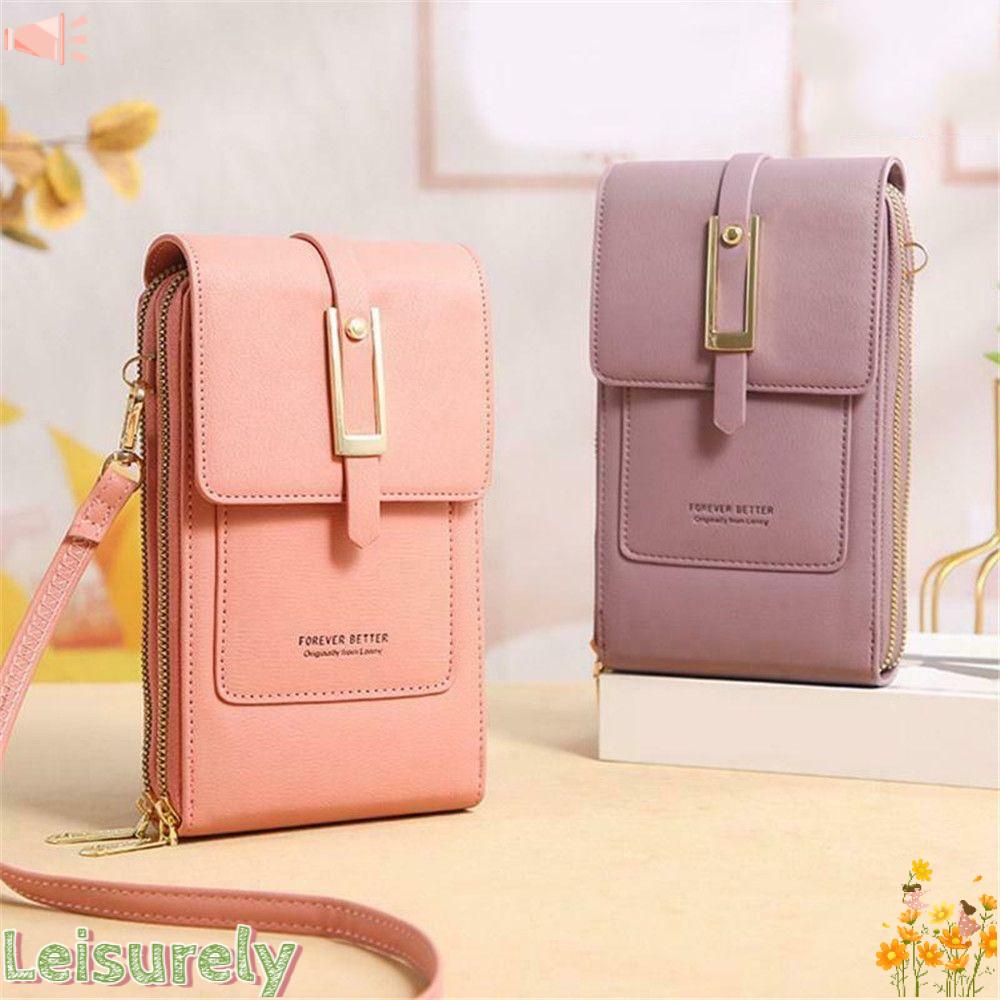 LEILY Túi Đeo Vai Đựng Điện Thoại Đa Năng Tiện Dụng