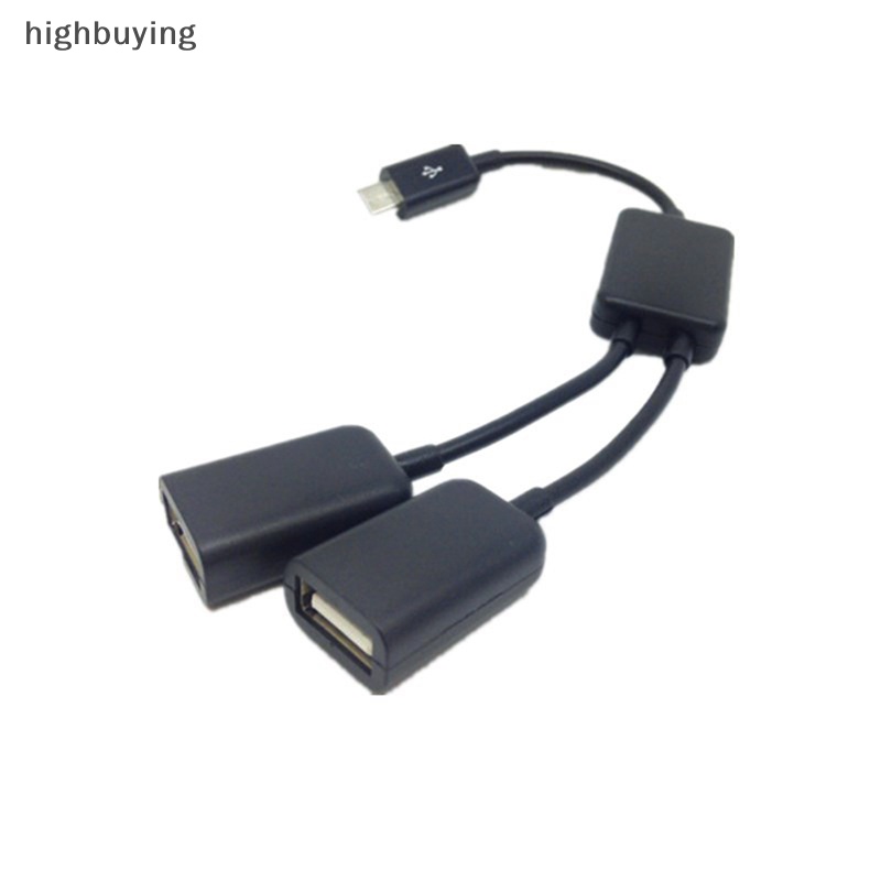 Cáp Chuyển Đổi Hai Cổng Micro USB OTG Cho Máy Tính Bảng PC Và Điện Thoại Thông Minh Mới