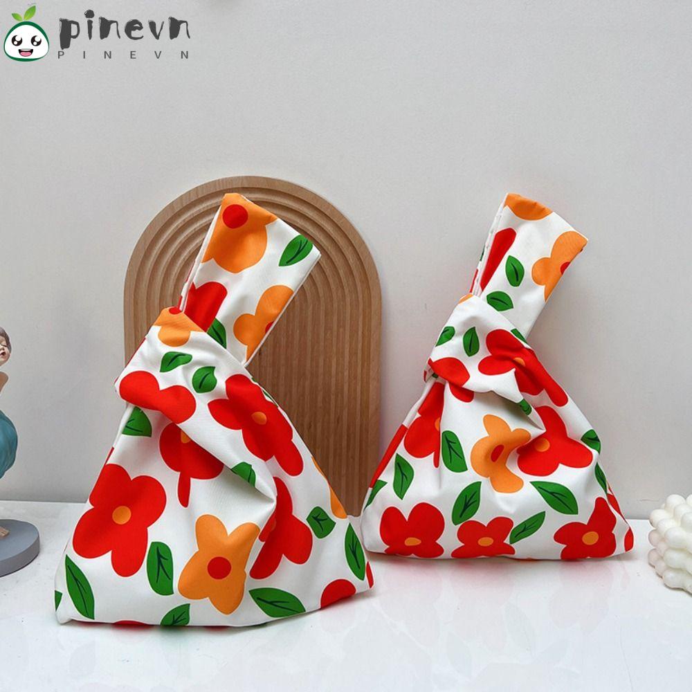 PINEVN Túi Tote Thắt Nút Tái Sử Dụng