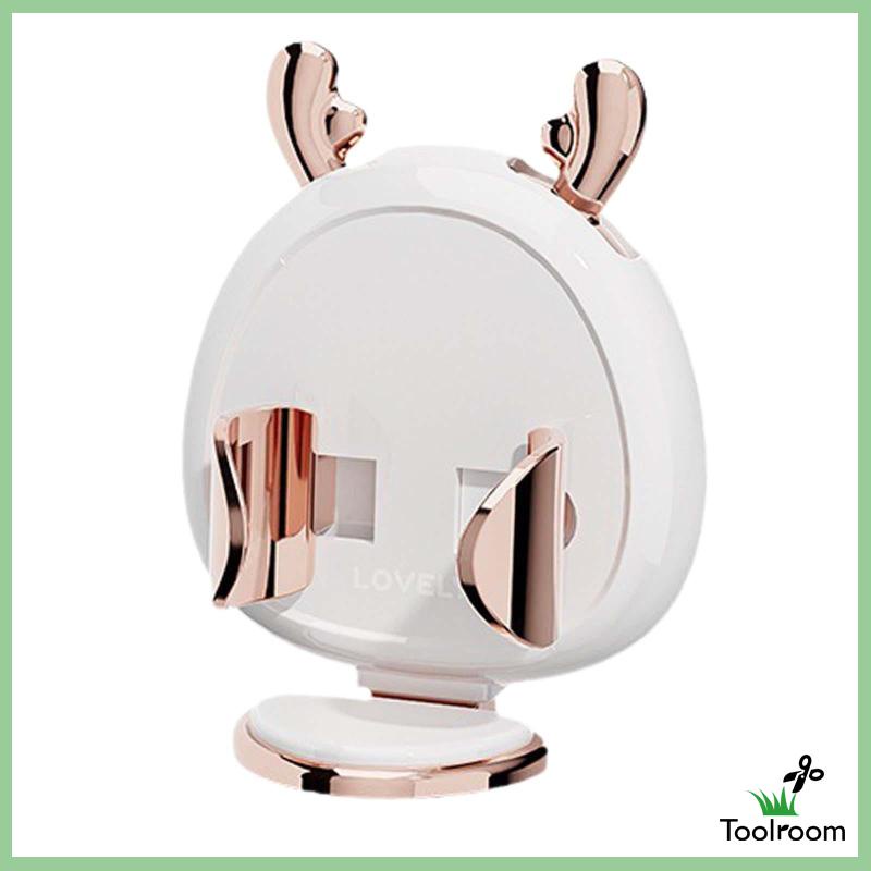 Giá Đỡ Bàn Chải Đánh Răng Gắn Tường Nhà Tắm Tiện Lợi