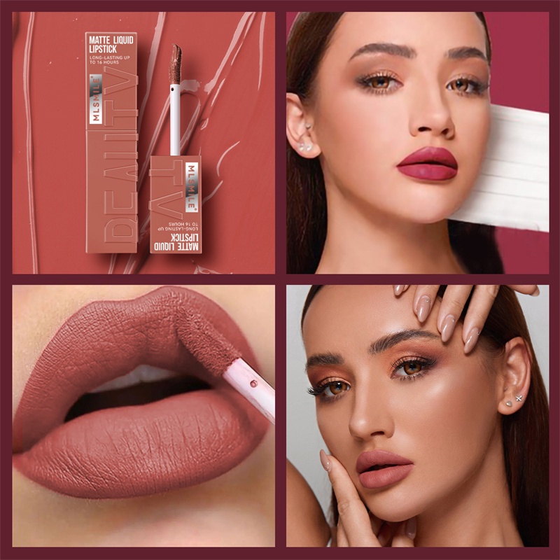 Son môi MISS ROSE nhung lì lâu trôi 24h không thấm nước