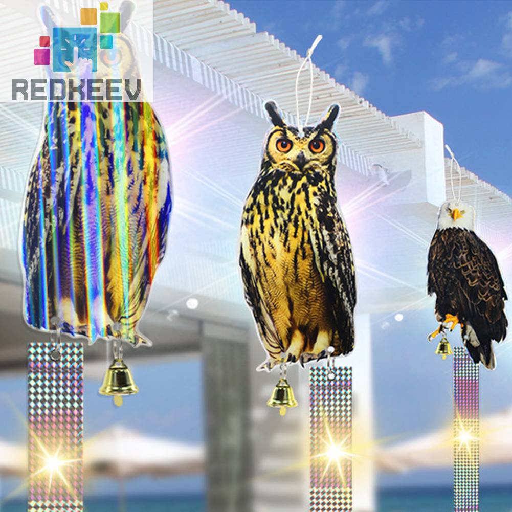 Mặt Dây Chuyền Hình Chim Cú Phản Quang Cho Nông Trại