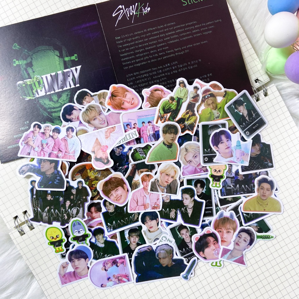 Stray Kids Album 5-STAR & MANIAC & ODDINARY Sticker StrayKids Phone Luggage Laptop Decor Stickers