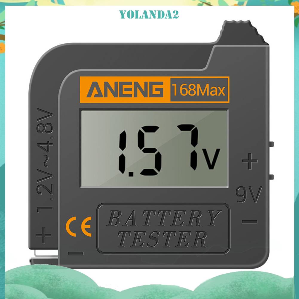 Máy Kiểm Tra Dung Lượng Pin Lithium Kỹ Thuật Số ANENG 168MAX Màn Hình LCD