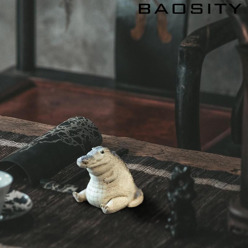 Tượng Cá Sấu Nhỏ Để Bàn Trang Trí Phòng Khách