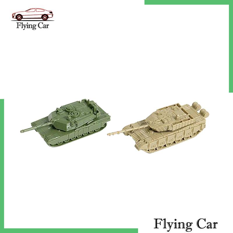 Bộ 2 Mô Hình Xe Tăng Tỉ Lệ 1 / 144 Tự Lắp Ráp Độc Đáo Cho Bé Trai