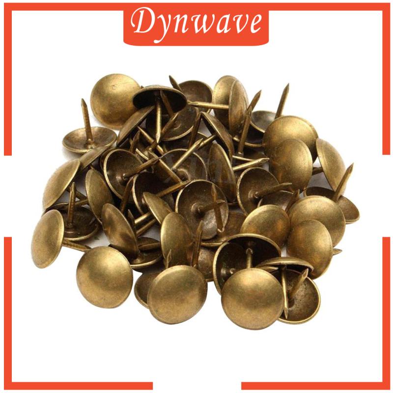 Set 100 Đinh Tán Đồng 7x10 mm Trang Trí Nội Thất