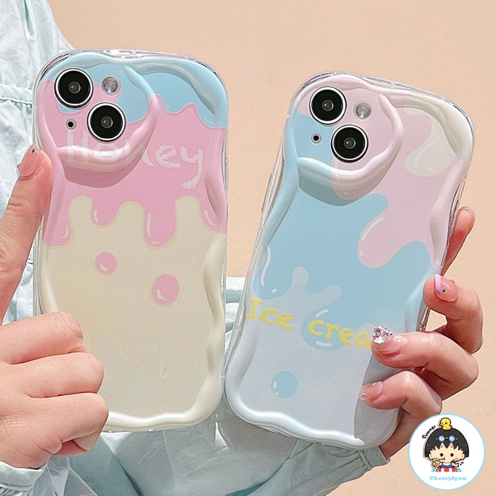 Ốp Điện Thoại TPU Mềm Chống Sốc Họa Tiết Que Kem Thời Trang Cho IPhone 11 12 13 14 Pro Max
