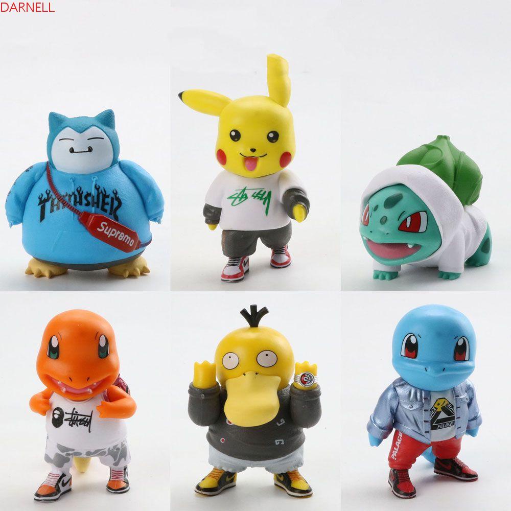 DARNELL Mô Hình Nhân Vật Pikachu Trong Phim Hoạt Hình Pokemon Dành Cho Trẻ Em