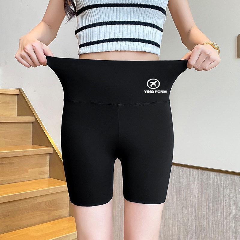 Quần Short 3 / 4 Mặc Khi Tập Yoga / Chạy Xe Đạp Hình Cá Mập Cho Nữ
