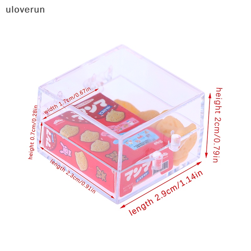 Bánh Quy Mini Tỉ Lệ 1 / 12 Xinh Xắn Cho Nhà Búp Bê