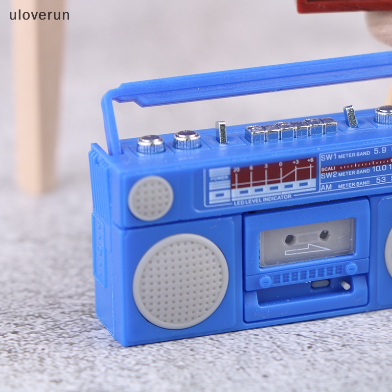 Uloverun Mô Hình radio Mini Trang Trí Nhà Búp Bê vn