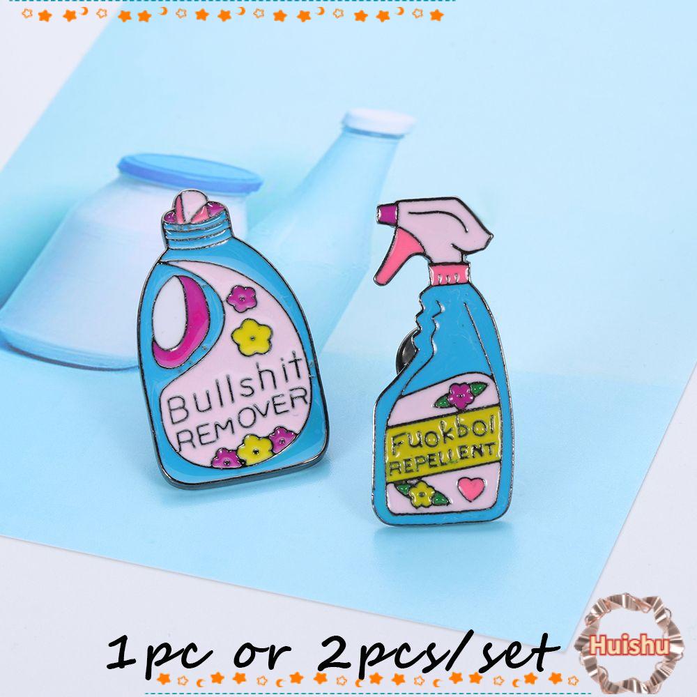 HS Huy Hiệu Cài Áo Hình Bình Xịt Dùng Làm Quà Tặng Cho Nam Nữ