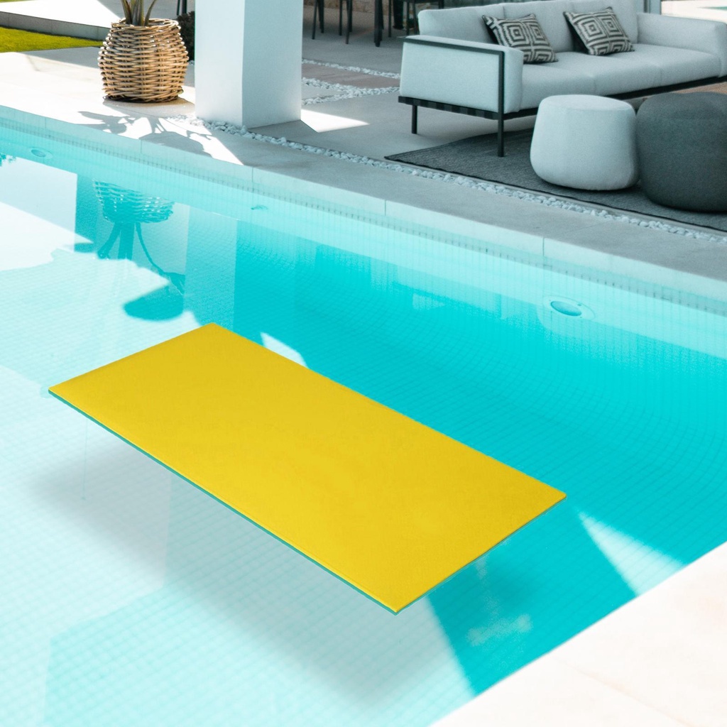 Thảm Phao Bơi Nổi Trên Mặt Nước Màu Xanh Dương Dành Cho Trẻ Em