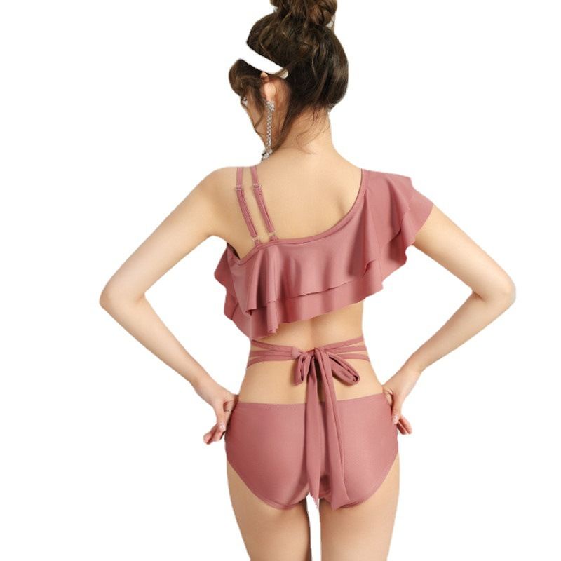 Bộ Đồ Bơi Hai Mảnh Phong Cách Hàn Quốc Thời Trang Mùa Xuân 2023 Cho Nữ