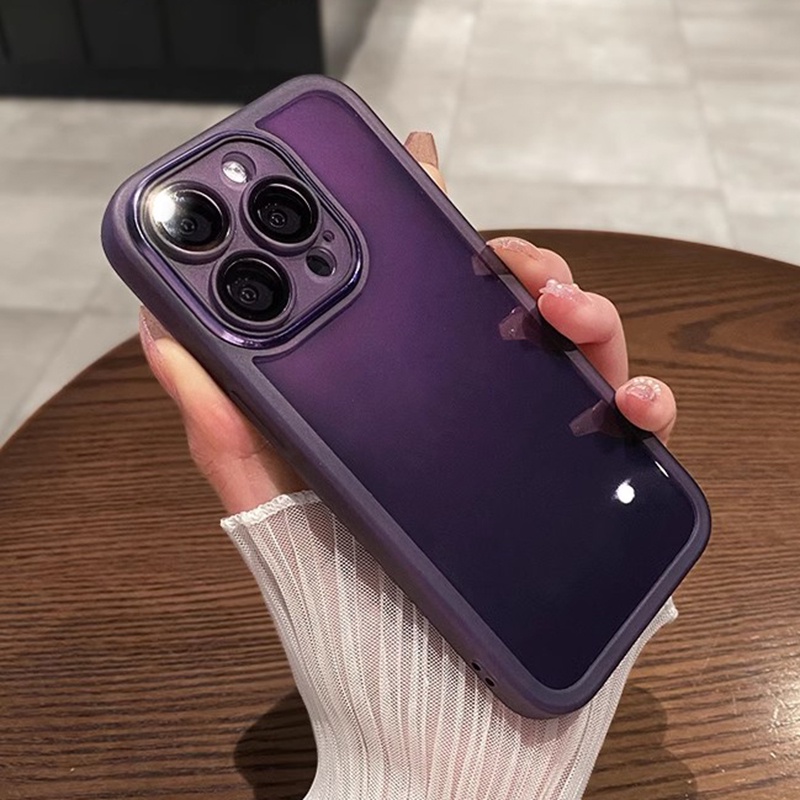 Ốp Điện Thoại Silicon Mềm Trong Suốt Chống Sốc Mạ Viền Sang Trọng Dành Cho Xiaomi Redmi Note 11 10 9 8 Pro 11S 10S 9S