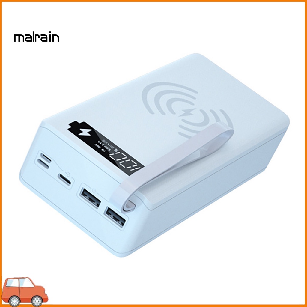 Sạc Dự Phòng Không Hàn 12x18650 QC PD C12 Có Thể Tháo Rời Cho Điện Thoại Thông Minh