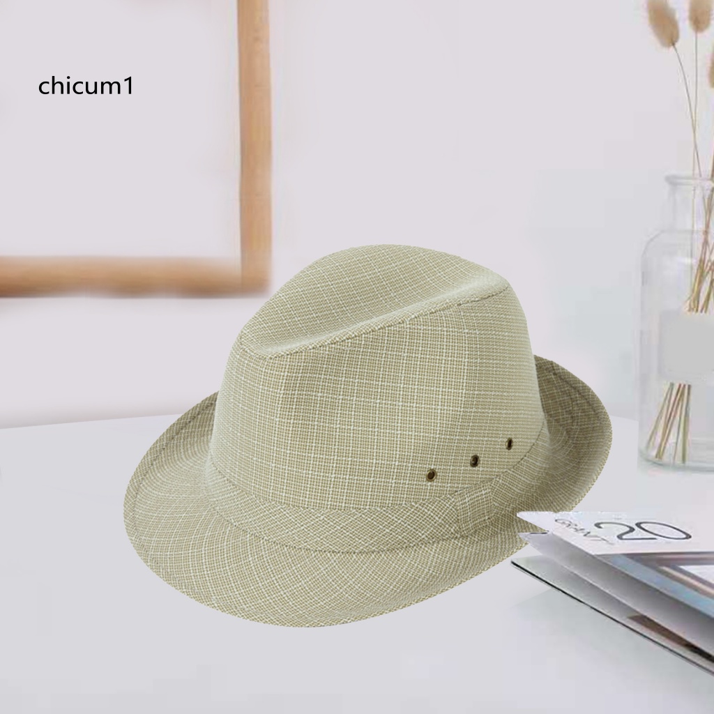 Mũ Vành Rộng Đục Lỗ Thoáng Khí Thời Trang Cho Nam