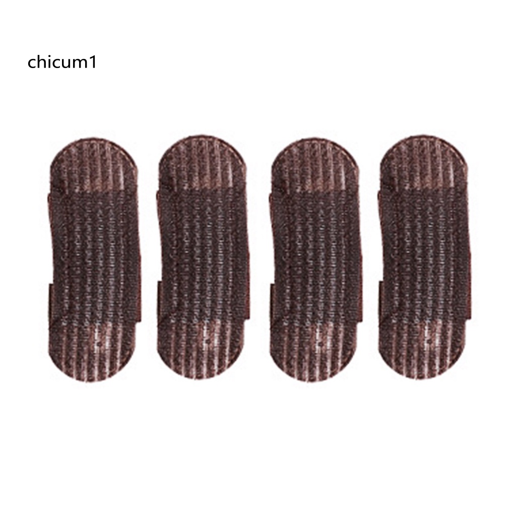 Set 4 Kẹp Tạo Kiểu Tóc Bồng Bềnh Thoáng Khí Không Dùng Điện DIY