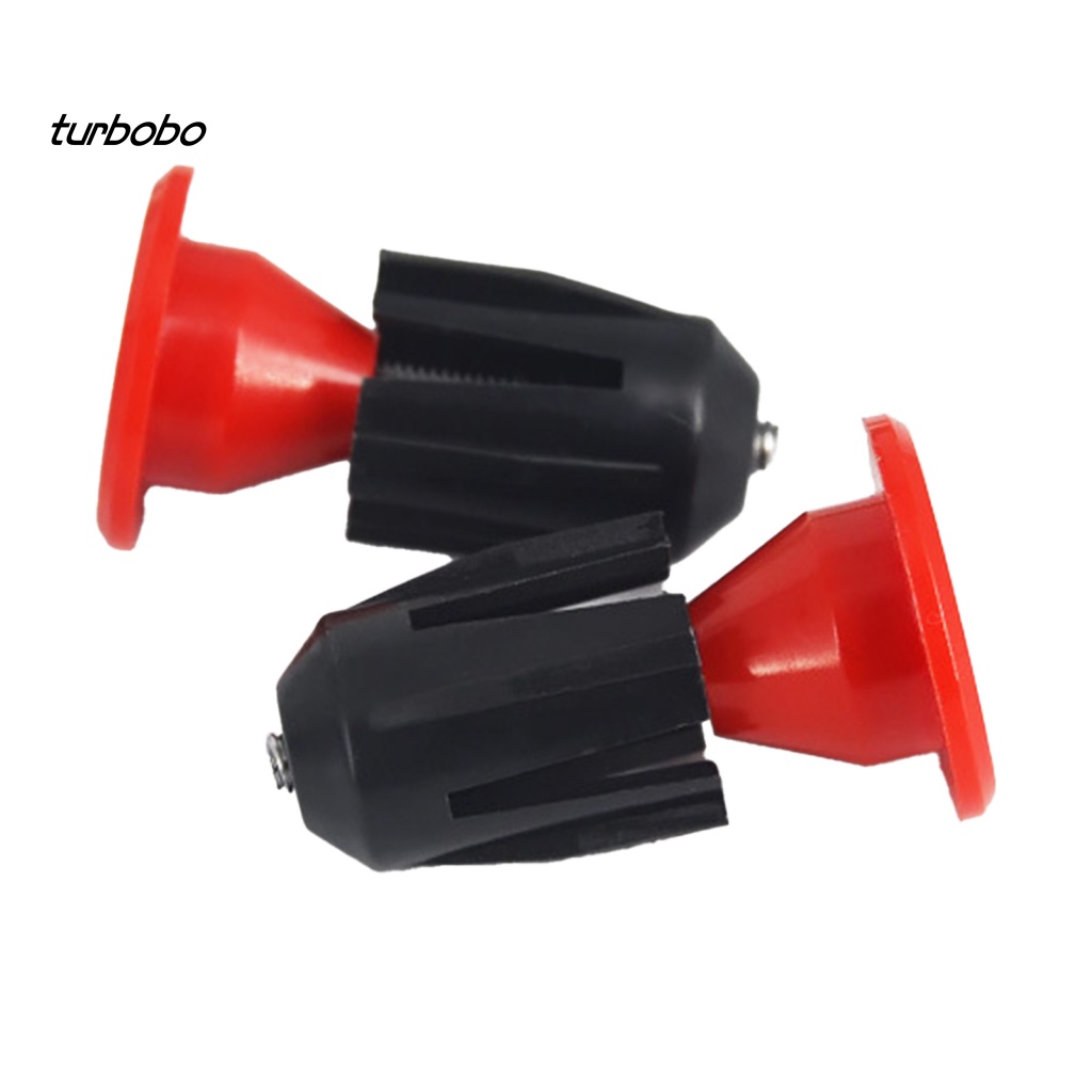 1 Cặp Nút Nhựa Gắn Tay Lái Xe Đạp Leo Núi Dễ Lắp Đặt