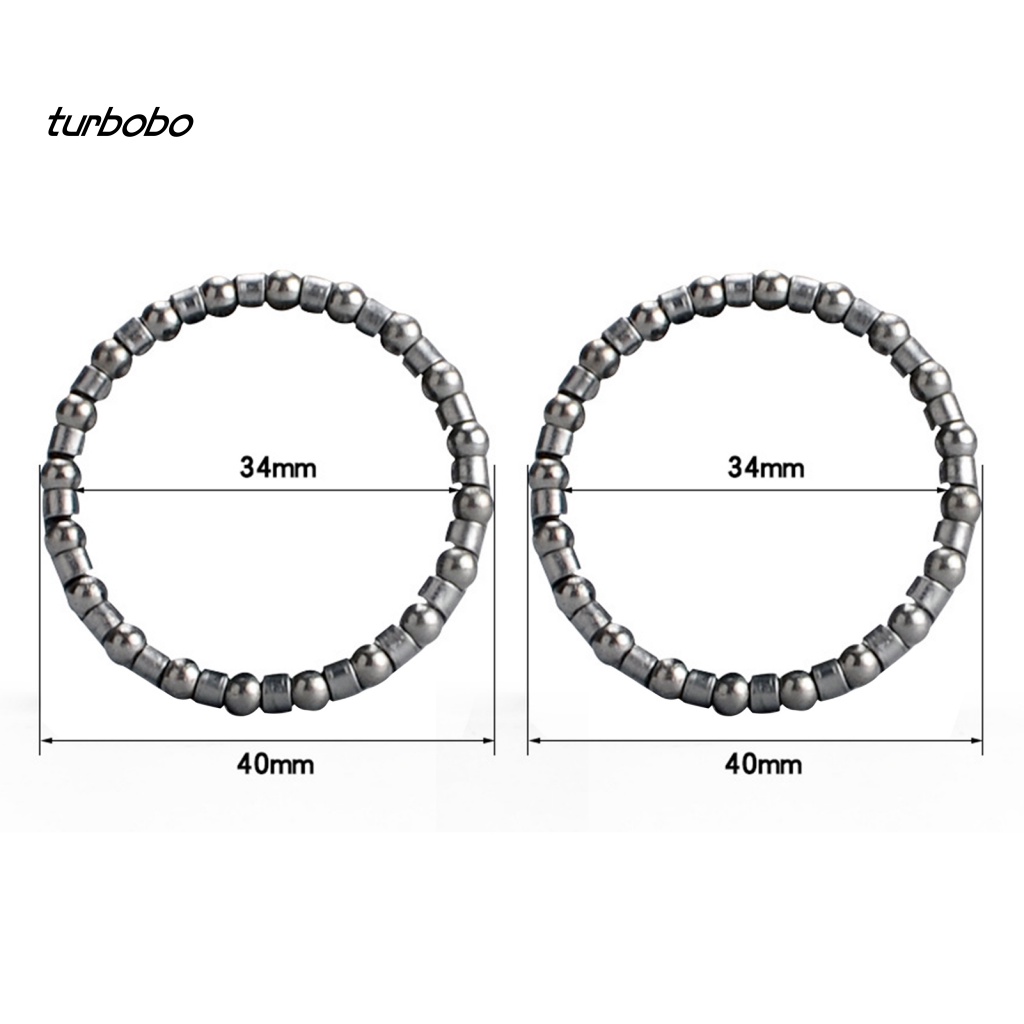 Turbobo Set 2 Bóng Tai Nghe Xe Đạp Độ Cứng Cao Chống Mài Mòn Tiện Lợi