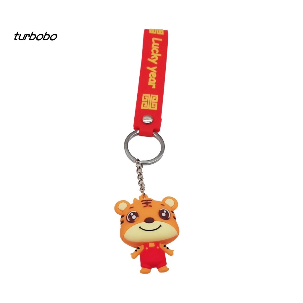 Móc Khóa Hình Chú Hổ May Mắn Phong Cách Truyền Thống Trọng Lượng Nhẹ Dành Cho Trẻ Em