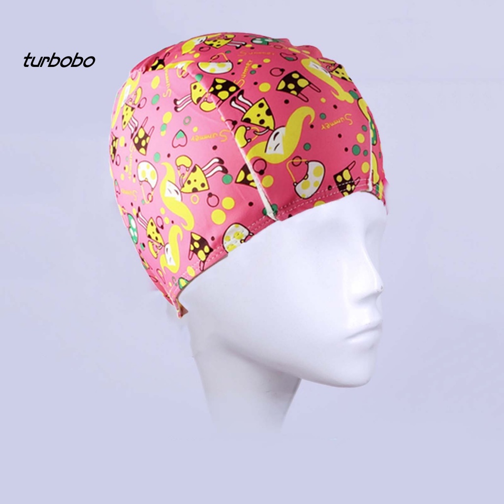 Mũ Bơi Thể Thao Bằng Nylon Mềm Co Giãn Tốt Chống Thấm Nước Thoải Mái Phù Hợp Cho Mùa Hè