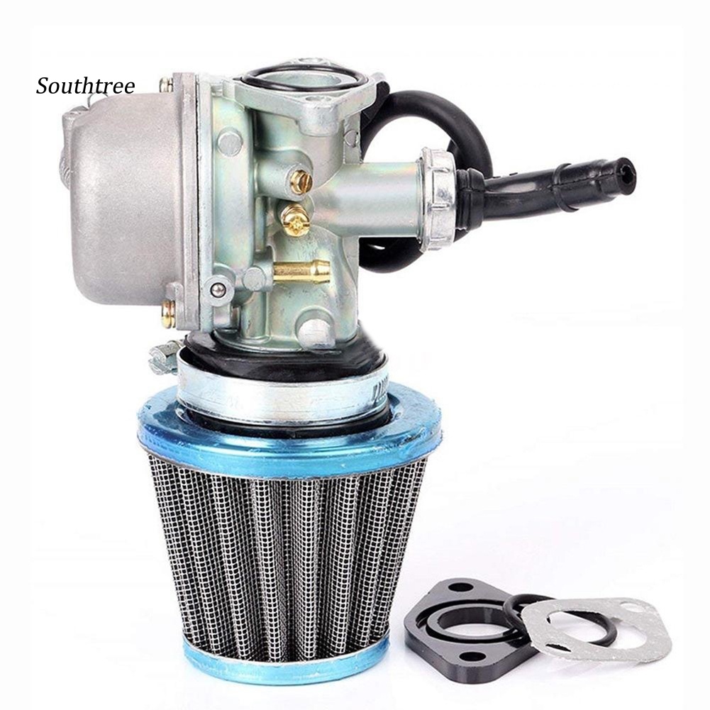 Bộ Chế Hòa Khí PZ19 19mm Cho Xe Máy Dirt Bike 50 70 90 110cc ATV Quad 4 Wheeler