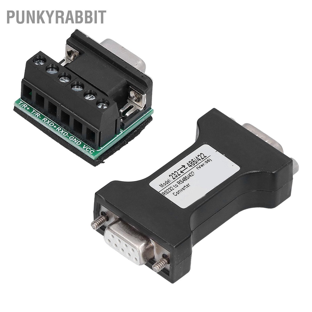 PunkyRabbit Bộ Chuyển Đổi Nối Tiếp RS232 Sang RS485 422 Điều Hợp Dữ Liệu Giao Thụ Động Cho Thẻ Tất Cả Trong Một