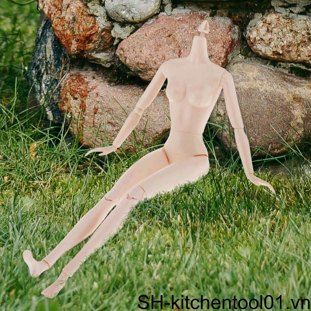 Phụ Kiện Thân Búp Bê Thay Thế Màu Da Trắng 28cm