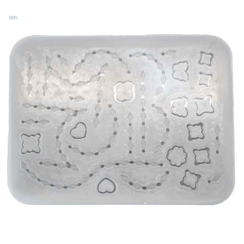 Khuôn Silicone Đổ Resin Làm Đồ Trang Sức