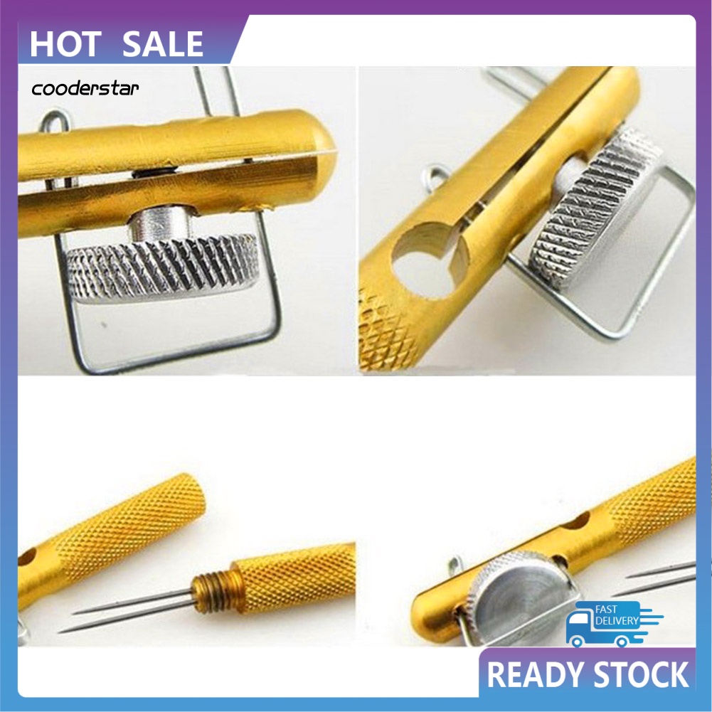 Dụng Cụ Thắt Nút Dây Câu Cá Hai Đầu Bằng Hợp Kim Nhôm