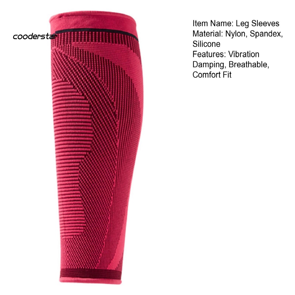 1 Ống Bảo Vệ Chân Co Giãn Tốt Chống Mồ Hôi Khi Chơi Thể Thao Ngoài Trời