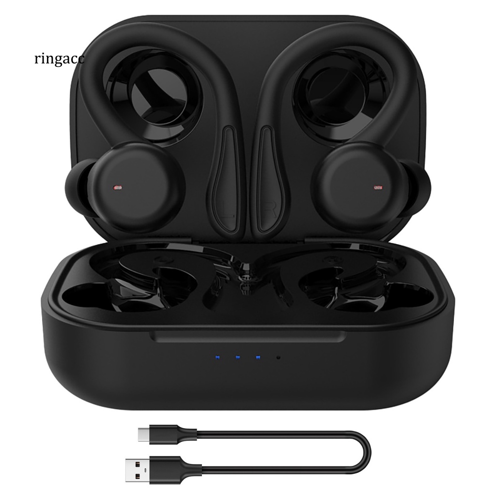 Tai Nghe Bluetooth Không Dây RGA IPX6 Móc Vành Tai Chống Thấm Nước Điều Khiển Cảm Ứng Tiện Dụng Khi Chơi Thể Thao