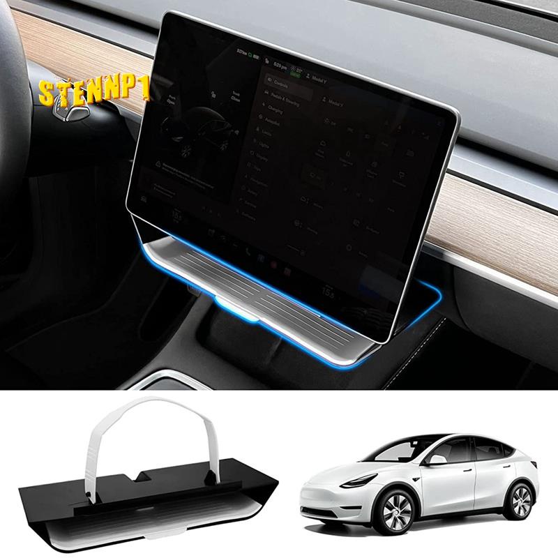 Khay Đựng Đồ Gắn Dưới Màn Hình Điều Khiển Xe Hơi Tesla Model Y / 3 2020-2023