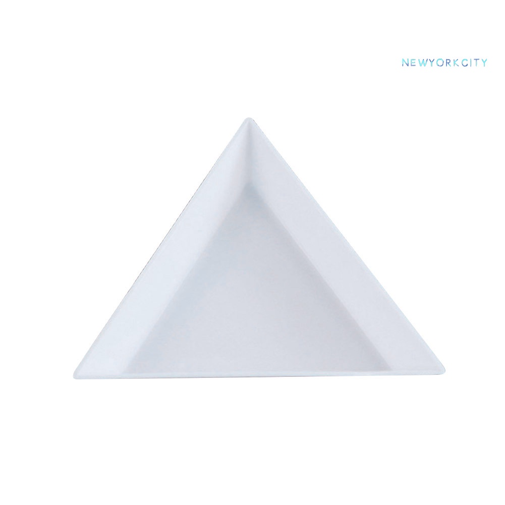 Set 10 Khay Nhựa Đựng Hạt Đá Trang Trí Móng Tay Giá Đỡ