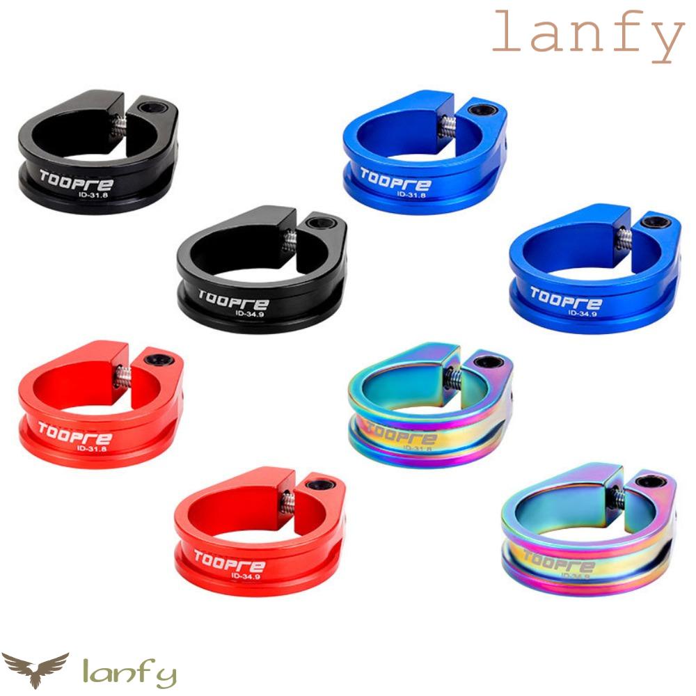 LANFY Vòng Kẹp Cố Định Yên Xe Đạp Leo Núi Bằng Hợp Kim Nhôm CNC 31.8 / 34.9mm