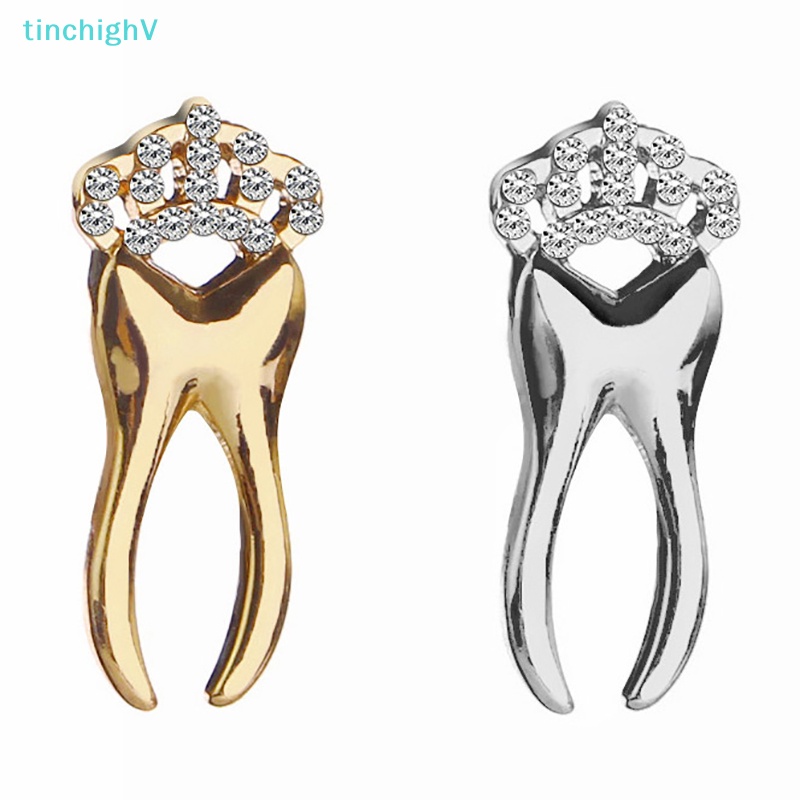 Ghim Cài Áo Hình Răng Vương Miện Thời Trang Cho Nam Và Nữ