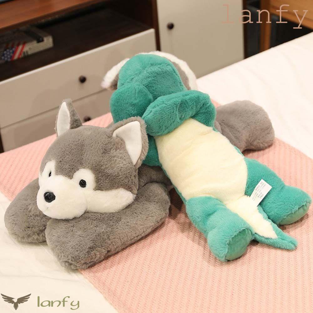 LANFY Thú Nhồi Bông Hình Động Vật Dễ Thương Mềm Mại Trang Trí Nội Thất