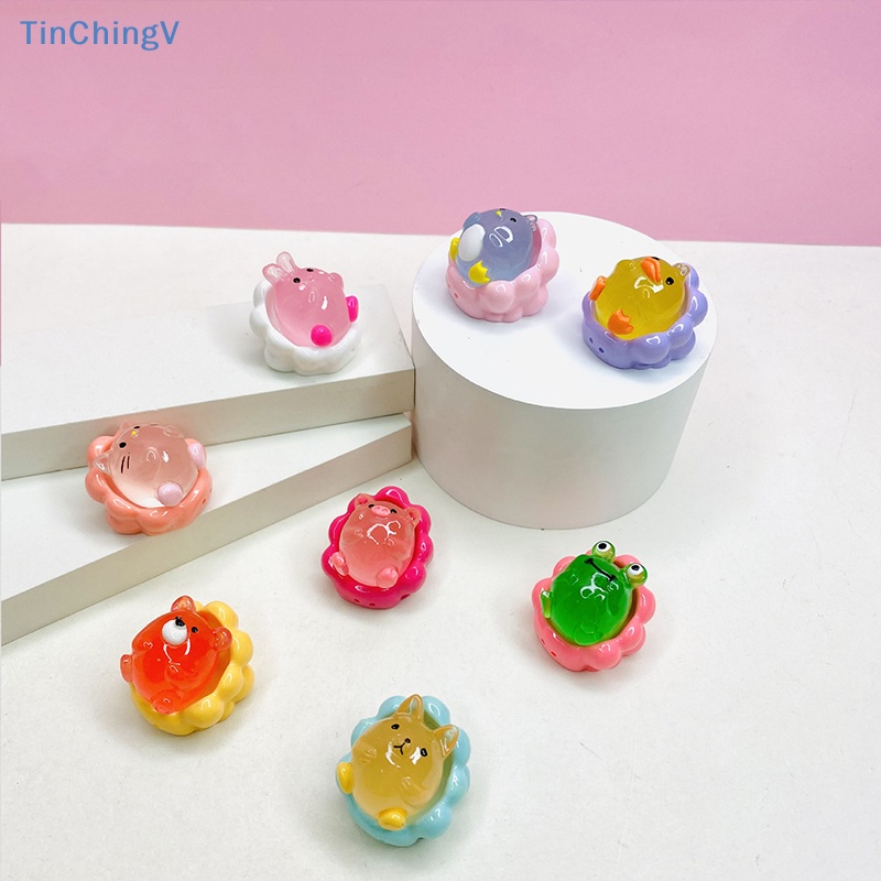[TinChingV] Bộ 2 Đồ trang trí Động Vật Hoạt Hình Phát Sáng Trang Trí Xe Hơi