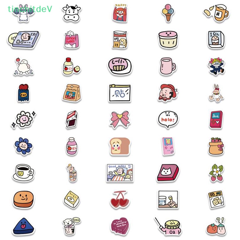 [TinchitdeV] 90 Miếng Dán Tay Phòng Thí Nghiệm Oxy Trái Tim Cô Gái Và Đàn Ông Ins [Mới]