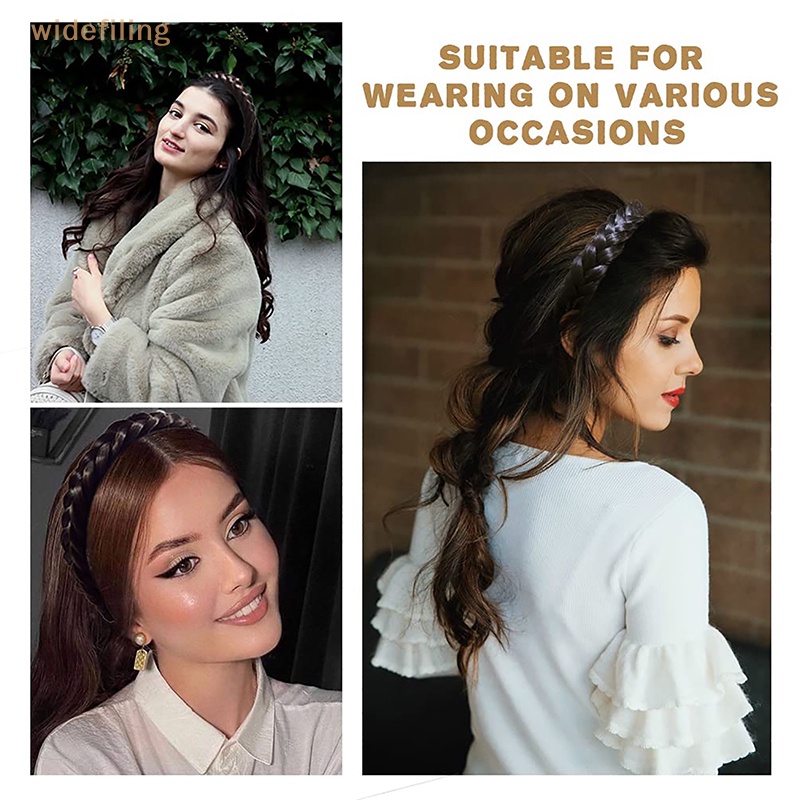 Cài Tóc Giả Thắt Bím Phong Cách Bohemia Cho Cô Dâu