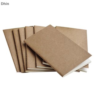 [Dhin] Kraft paper notebook blank notepad book vintage journal notebooks COD