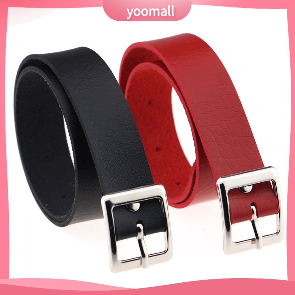 Vòng Cổ Choker Giả Da Phong Cách Punk Cổ Điển