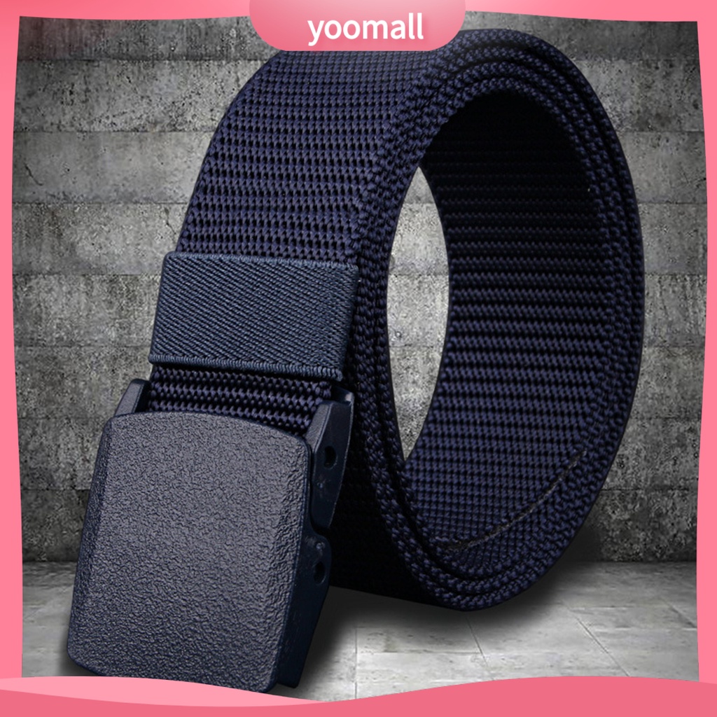 Thắt Lưng Khóa Cài Gọn Nhẹ Dễ Điều Chỉnh Thời Trang Cho Nam