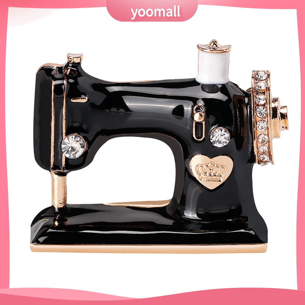 Ghim Cài Áo Hình Máy May Tinh Tế Thời Trang Cho Nữ