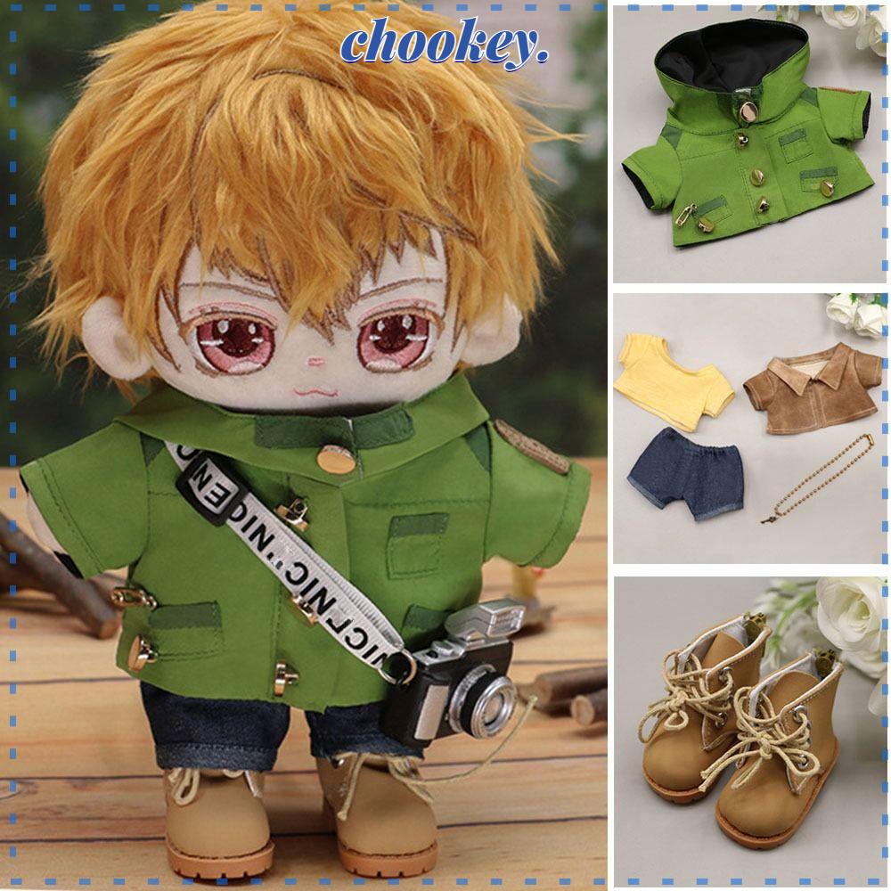 CHOOKEY Set Áo Khoác Và Quần Dài Handmade Dành Cho Búp Bê 1 / 111 / 12 OB11 20cm