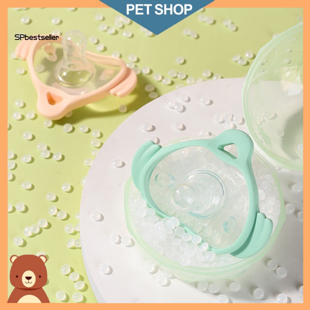 Núm Vú Giả 2 Màu Chịu Nhiệt Độ Cao Không BPA Cho Bé Sơ Sinh