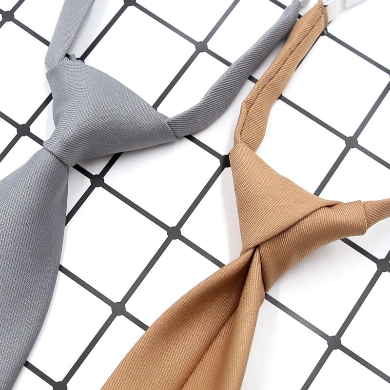 Cà Vạt Nơ Màu Đen / Xám / Đỏ / Nâu Kiểu Nhật Bản Dễ Thương Cho Học Sinh